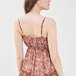 Vib's Robe évasée Avec Bretelles Ecru Femme 12 Vib's Robe évasée Avec Bretelles Ecru Femme -Robe Boutique robe evasee avec bretelles ecru femme d2 36125363290134032