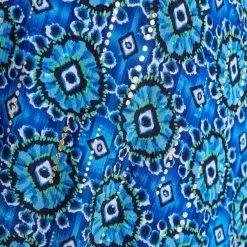 Vib's Robe évasée Avec Manches Courtes Bleu Femme -Robe Boutique robe evasee avec manches courtes bleu femme d3 36125313310275371