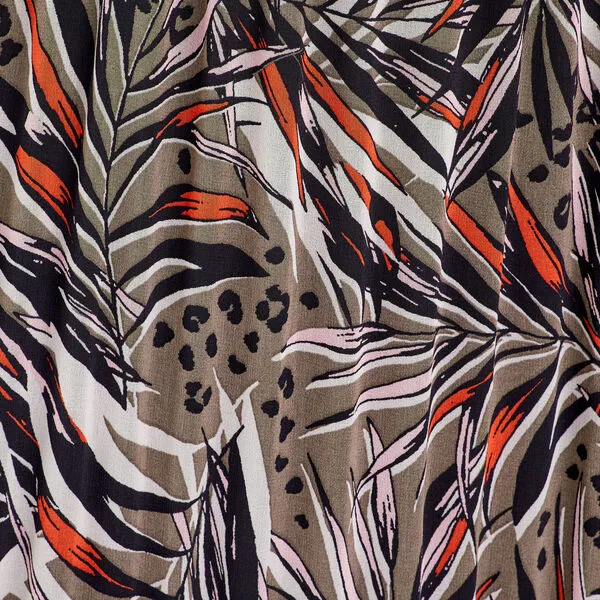 Vib's Robe évasée Avec Plis Vert Foncé Femme 7 Vib's Robe évasée Avec Plis Vert Foncé Femme – Image 5