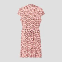 Vib's Robe évasée Bandes à Nouer Sable Femme 7 Vib's Robe évasée Bandes à Nouer Sable Femme -Robe Boutique robe evasee bandes a nouer sable femme bg 36125313310621023