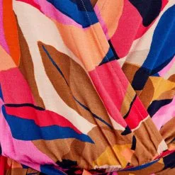 Vib's Robe évasée Ceinturée Rose Femme -Robe Boutique robe evasee ceinturee rose femme d3 36125153510513960