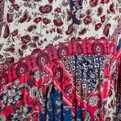 Vib's Robe évasée Col En V Bleu Femme -Robe Boutique robe evasee col en v bleu femme d3 36125153700634225