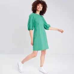 Vib's Robe évasée Dos Ouvert Vert Femme 13 Vib's Robe évasée Dos Ouvert Vert Femme -Robe Boutique robe evasee dos ouvert vert femme si 36125282810703394
