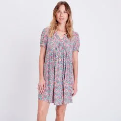 Vib's Robe évasée Fluide Bleu Turquoise Femme 9 Vib's Robe évasée Fluide Bleu Turquoise Femme -Robe Boutique robe evasee fluide bleu turquoise femme fp 36125262811083795