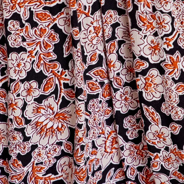 Vib's Robe évasée Fluide Noir Femme 6 Vib's Robe évasée Fluide Noir Femme – Image 4