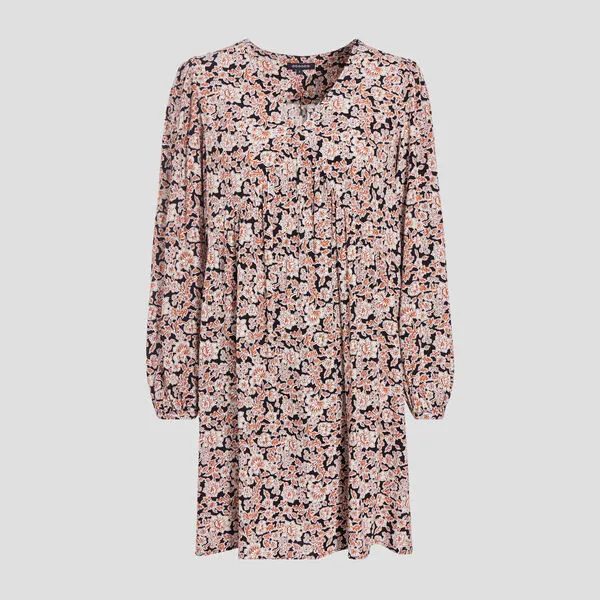 Vib's Robe évasée Fluide Noir Femme 8 Vib's Robe évasée Fluide Noir Femme – Image 6