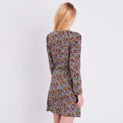 Vib's Robe évasée Manches 3/4 Noir Femme 10 Vib's Robe évasée Manches 3/4 Noir Femme -Robe Boutique robe evasee manches 34 noir femme b 36125313320225425