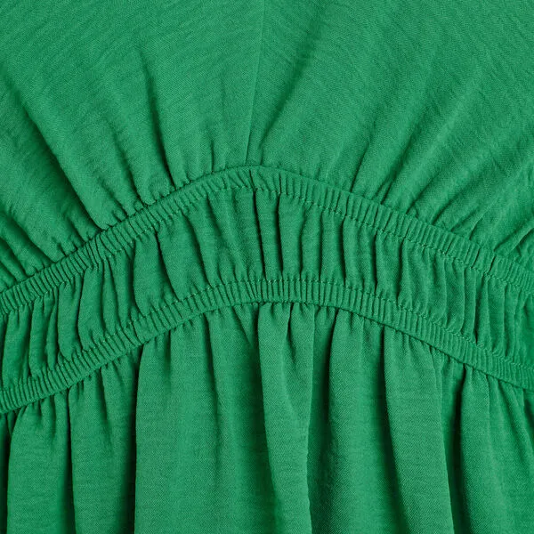 Vib's Robe évasée Manches 3/4 Vert Femme 7 Vib's Robe évasée Manches 3/4 Vert Femme – Image 5