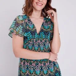 Vib's Robe évasée Manches Courtes Bleu Marine Femme 11 Vib's Robe évasée Manches Courtes Bleu Marine Femme -Robe Boutique robe evasee manches courtes bleu marine femme d1 36125133700913686