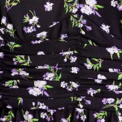 Vib's Robe évasée Manches Courtes Noir Femme 12 Vib's Robe évasée Manches Courtes Noir Femme -Robe Boutique robe evasee manches courtes noir femme d3 36125313310405407