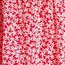 Vib's Robe évasée Manches Courtes Rouge Femme -Robe Boutique robe evasee manches courtes rouge femme d3 36125373310455350