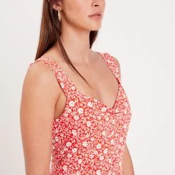 Vib's Robe Longue Ajustée Orange Femme -Robe Boutique robe longue ajustee orange femme d1 36125393350015498