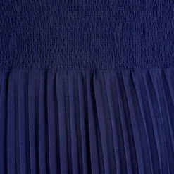 Vib's Robe Longue évasée à Volants Bleu Marine Femme -Robe Boutique robe longue evasee a volants bleu marine femme d3 36125133710020367