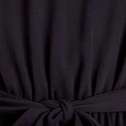 Vib's Robe Longue évasée Ceinturée Noir Femme 12 Vib's Robe Longue évasée Ceinturée Noir Femme -Robe Boutique robe longue evasee ceinturee noir femme d3 36125313310611001