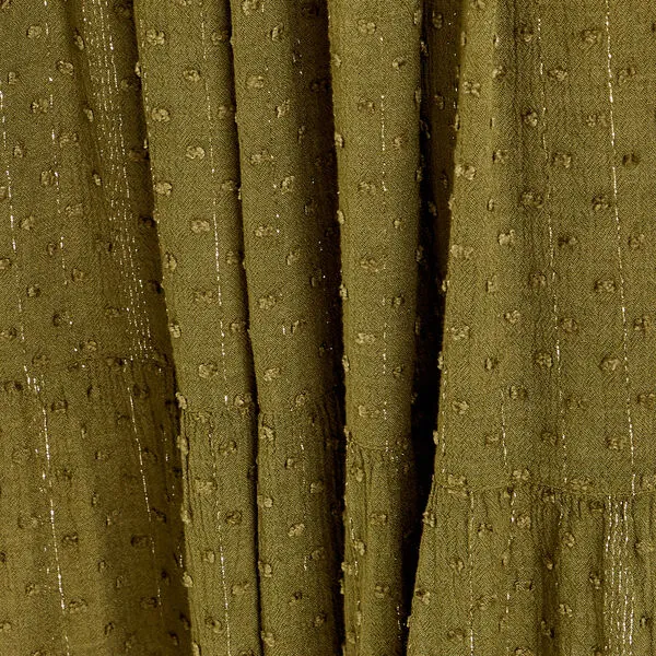 Vib's Robe Longue évasée Vert Foncé Femme 8 Vib's Robe Longue évasée Vert Foncé Femme – Image 6