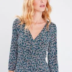 Vib's Robe Moulante Manches 3/4 Noir Femme -Robe Boutique robe moulante manches 34 noir femme d1 36125383380025268