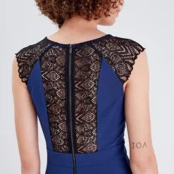 Vib's Robe Patineuse Avec Dentelle Bleu Marine Femme 11 Vib's Robe Patineuse Avec Dentelle Bleu Marine Femme -Robe Boutique robe patineuse avec dentelle bleu marine femme d1 36125393300264792