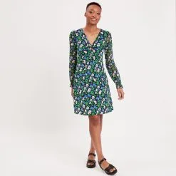 Vib's Robe Patineuse Manches Longues Noir Femme -Robe Boutique robe patineuse manches longues noir femme si 36125313330241001