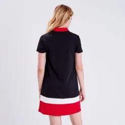 Vib's Robe Trapèze Manches Courtes Rouge Femme -Robe Boutique robe trapeze manches courtes rouge femme b 36125393310384791