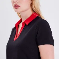 Vib's Robe Trapèze Manches Courtes Rouge Femme -Robe Boutique robe trapeze manches courtes rouge femme d1 36125393310384791