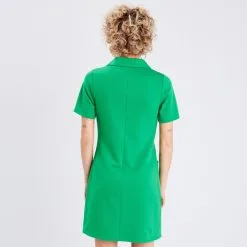 Vib's Robe Trapèze Manches Courtes Vert Femme 10 Vib's Robe Trapèze Manches Courtes Vert Femme -Robe Boutique robe trapeze manches courtes vert femme b 36125313310194519