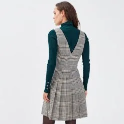 Vib's Robe Trapèze Sans Manches Blanc Femme -Robe Boutique robe trapeze sans manches blanc femme b 36125373290234308